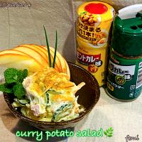 子供も大好きcurry potato salad🌿